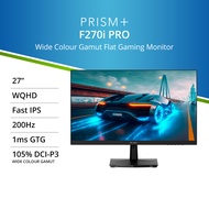 PRISM+ F270i PRO | 27" IPS 200Hz 1ms WQHD Gaming Monitor [2560 x 1440]