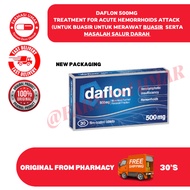 DAFLON TABLET 500MG 15'S FOR HEMMORHOID (UNTUK BUASIR)