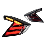 CCF5 อุปกรณ์ตกแต่งรถยนต์ ไฟท้ายสำหรับ Honda Civic 2 Hatchback FK7 FK8 TYPE-R 16-21 ไฟตัดหมอก ไฟจอด ไ