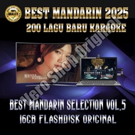 Flashdisk 16Gb Isi 200 Lagu Mandarin Karaoke Terbaru 2025 Volume 5