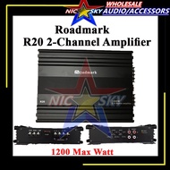 800Watt power amp Roadmark 2 Channel  Car Amplifier R2