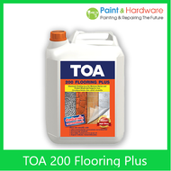 TOA ทีโอเอ 200 ฟลอริ่ง พลัส น้ำยาเคลือบเงาใสกันซึม TOA 200 Flooring Plus สำหรับพื้น ขนาด 5 ลิตร