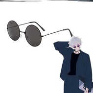 jujutsu kasen gojo cosplay anime Sunglasses round retro glasses myopic sunglasses male hipster Insta