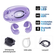 Raimondo Original TWS E88 Ear Clip Headset Bluetooth Full Bass Stereo Earphone Bluetooth 5.3 Touch C