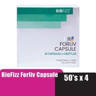 BIOFIZZ Forliv Capsule 50S X 4 Liver Detox Supplements Liver Supplement 排毒 护肝 肝保健品 护肝片