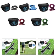 [lzdjlmy2ua] PU Leather DF3 Mallet Golf Putter Club Headcover Lightweight Protection Guard for Golf 