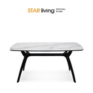 STAR Jose Dining Table With Marble Top