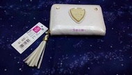 【噗嘟小舖】便宜出清 Hello kitty 珍珠色 卡片包 原價日幣1,800元 購於日本 日本境內限定 皮包 皮夾