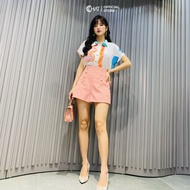 CChat Clothes faux button front shorts