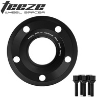 Teeze For Audi A5 PCD 5X112 CB 66.6 M14X1.5 Forged Aluminum Black Wheel Spacers Hub Adapter 1Piece