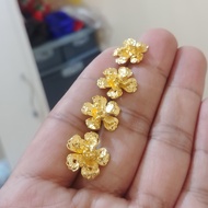 Giwang Kendari Lapis Emas 24k