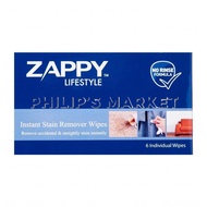 FRG Zappy Instant Stain Remover Wipes 6pcs