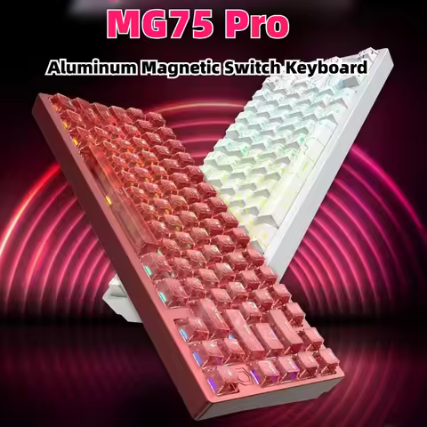 IROK MG75PRO Mechanical Keyboard Magnetic Switch Wired Hot-Swap GASKET RGB 0.125MS RT 0.005mm Custom