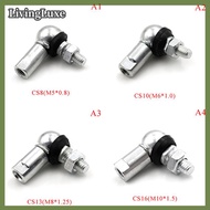 LivingLuxe BALL HEAD Joint Rod End BEARING M5 M6 M8 M10มุมขวา CS8/CS10/CS13/CS16