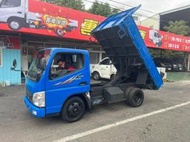 2007年 三菱堅達【3.0 藍色 傾卸舉斗 四期 渦輪 六輪 一手車 車況佳 無待修 內外漂亮 大樑底盤漂亮無鏽】  