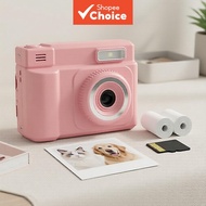 Instant Print Camera Portable Mini Digital Travel Toy For Picture 6 Year Old Girl Boy Toddler Kids