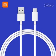 Original Xiaomi USB-Cสายข้อมูล100ซม.ประเภท-C Miสายชาร์จสำหรับXiaomi 10เรดหมี่หัวเว่ยMate Samsungสมาร์ทโฟน