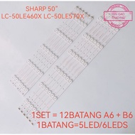 SHARP LC-50LE460X / LC-50LE570X  Sharp 50" led tv backlight LC-50LE460 LC-50LE450  LC-50LE570