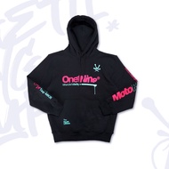 Oneonenine Ksr Hoodie Getting Up Black Series - Screen Printed Unisex Fleece Motorcycle Sweater