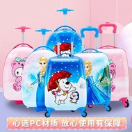 Universal Wheel 60cm Cute Suitcase Trolley Case Children's Suitcase Trailer Double-Sided Cartoon Who