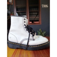 Dr Martin High Cut Boot White
