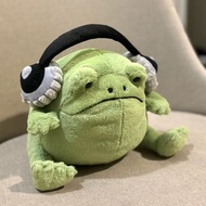 [暫時缺貨] Jellycat Ricky Rain Frog Headphones/ Jellycat耳機青蛙/ Jellycat青蛙/ Jellycat耳筒青蛙/ Jellycat Frog/ J