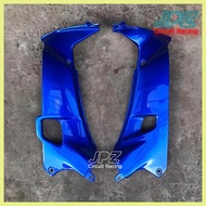 ▖ ◞ ▧ YSW MAIN PIPE COVER FAIRINGS for HONDA WAVE ALPHA 110 OLD BLUE FREE FAIRING SCREW w/ CLIP