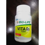 BIO-LIFE VITA D3 1000 (60 TABLETS)