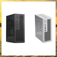 (HARB) A09 HTPC Computer Case Mini ITX Gaming PC Chassis Desktop Chassis USB2.0 Computer Case Home C