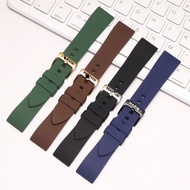 Quick Release Silicone Strap for Mar-vin Watch 18/19/20/21/22/23/24mm - Waterproof Soft Rubber Band 