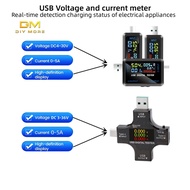 DIYMORE DC 4.5~36V/DC 4-30V 0.00~5.10A Multi-function digital display voltage and current capacity t