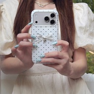 IPhone case for iPhone 17 Pro Max, iPhone 16 Pro Max, iPhone 15 Pro Max, iPhone 14 Pro Max, polka do