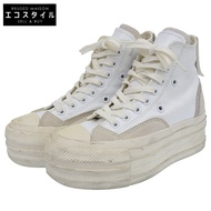 Converse Addict Chuck Taylor 高筒運動鞋，女款，白色，尺寸 23.0cm，1SD254，4.5（美國碼）
