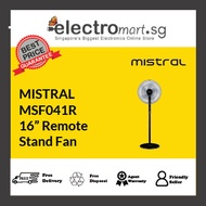 MSF041R 16” Remote Stand Fan MISTRAL