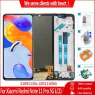 AMOLED TFT For Xiaomi Redmi Note 11 Pro 5G LCD Display Touch Screen Digitizer Assembly Replacement 2