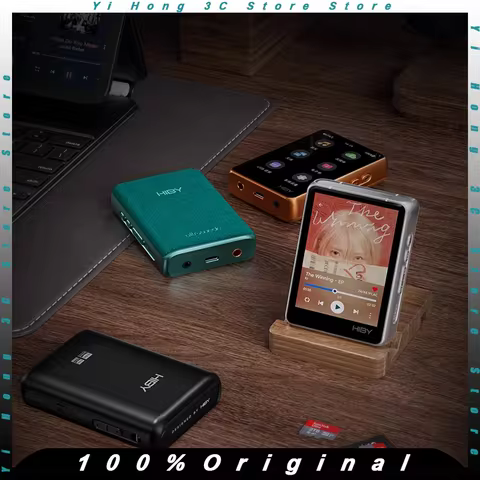 HiBy R3 pro II HiFi Gen 2 Music Player USB DAC Headphone AMP with CS43198*2 OPA1622*4 4000mAh 480mW 