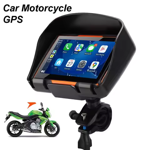 4.3 inch IPS Touch Car Motorcycle GPS Navigation Waterproof IPX67 GPS Bluetooth Tracker FM Blutooth 