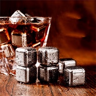 Reusable Stainless Steel Ice Cubes Chilling Stones Whiskey Wine Keep Your Drink Cold Longer SGS Test