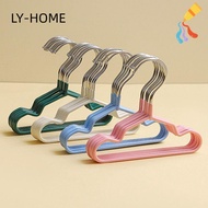 LY-HOME 10PCS Pet Hanger, Solid Color Non-slip Pet Clothes Hanger,  DIY Metal Mini Coat Hanger Mini 
