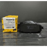 FBK - FRONT BRAKE PADS - FD2305S - TOYOTA INNOVA 2.0 TGN140 2015