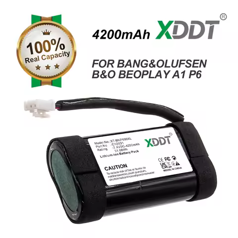 7.2V 4200mAh 2ICR19/65 2INR19/66 CA18 C129D1 Replaceme Battery For Bang&Olufsen B&O BeoPlay A1 P6 11