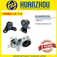 HUANZHOU ENGINE MOUNTING SET PERODUA KENARI KELISA TURBO YRV 1.0 1.3 DAIHATSU SIRION STORIA