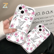 OPPO Reno 10 5G Reno 8T 5G Reno 8T 4G Reno 8Z 5G Reno 7Z 5G Reno 8 5G Reno 8 4G Reno 7 4G Reno 6 5G Reno 5 Reno 4F Literary style pink flower silicone phone case
