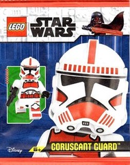 樂高 LEGO 人偶 星際大戰 星球大戰 Sets Star Wars The Clone Wars 複製戰紀 912403 Coruscant Guard paper bag 2024 sw1305