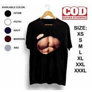 Men's T-Shirt l 3D T-Shirt | SIXPACK 3D BODY MOTIF T-SHIRT