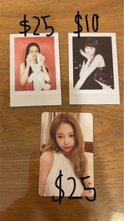 blackpink born pink小卡