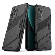 Punk Armor Shockproof Back Case For Xiaomi 11 Ultra 11T 10T Pro 10s Hidden Stand Phone Cover Capa