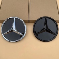 Front Grill Star Emblem Chrome Logo Badge For Mercedes BenzW176 W246 W205 W212 W207 W217 W251 W166