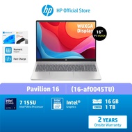 HP Pavilion 16-af0045TU /Ultra 7-155U /Intel Graphics /16GB /1TB /Win11 /MS H&S 21 /2 Yrs