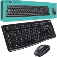 Logitech MK120 Combo USB Keyboard + USB Mouse
